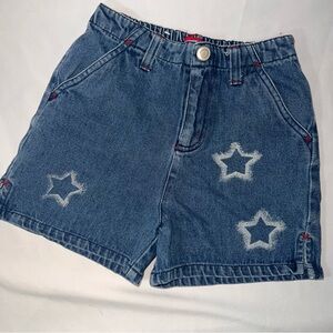 Target Kids Blue Star Denim Shorts
